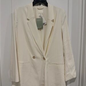 Cream Blazer NWT